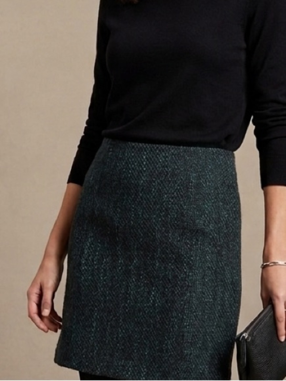 Banana Republic Tweed Skirt